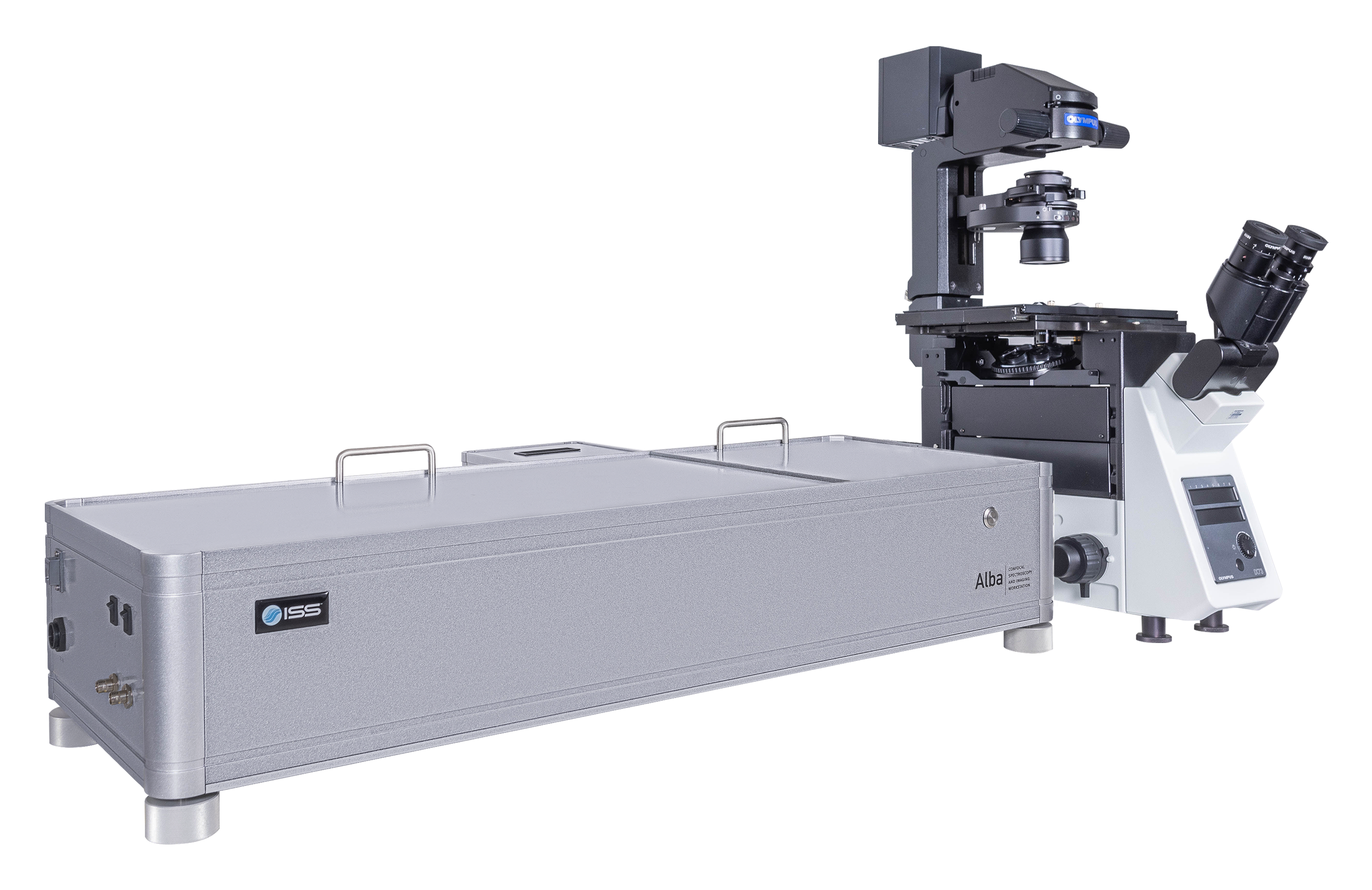 Alba STED Laser Scanning Microscope utilizing Evident (Olympus) Microscope