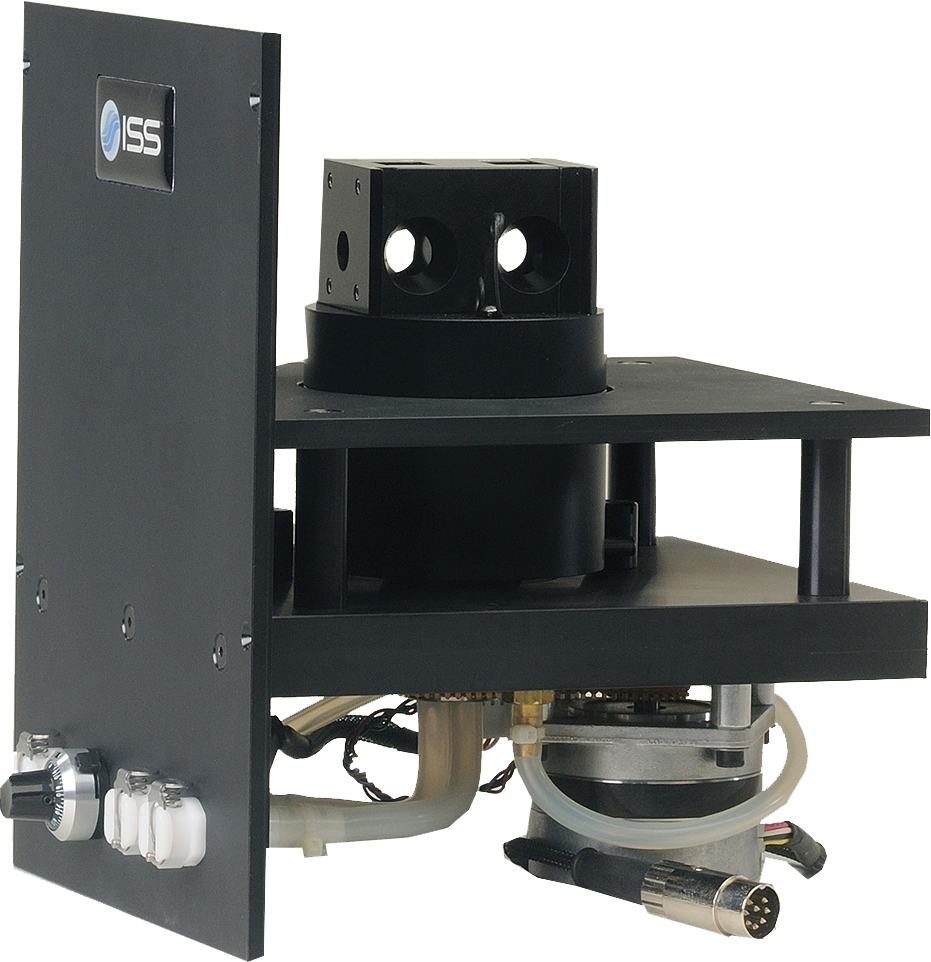 Photo of Two-Cuvette Sample Compartment