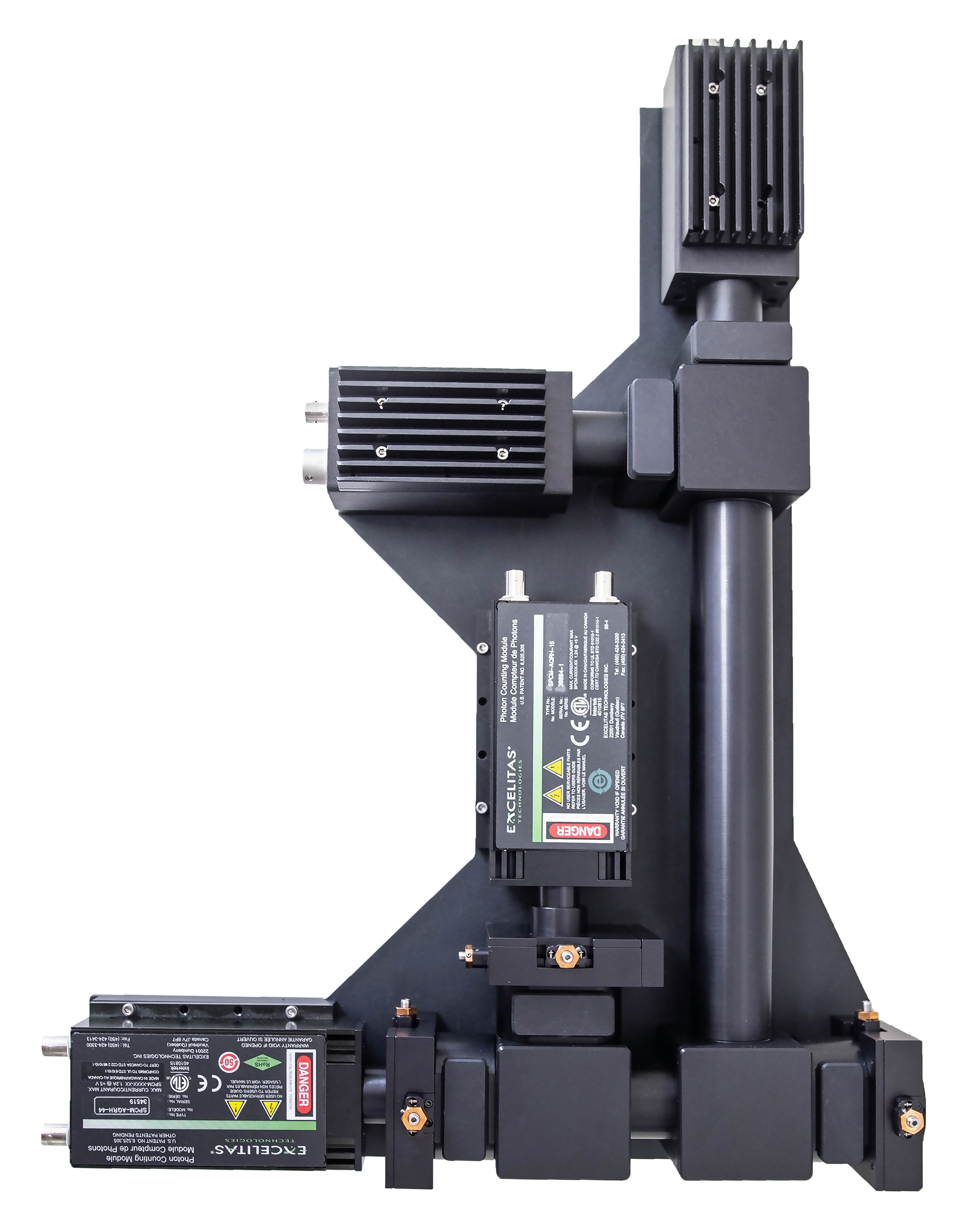 Four-Detector MiniTDU Top View