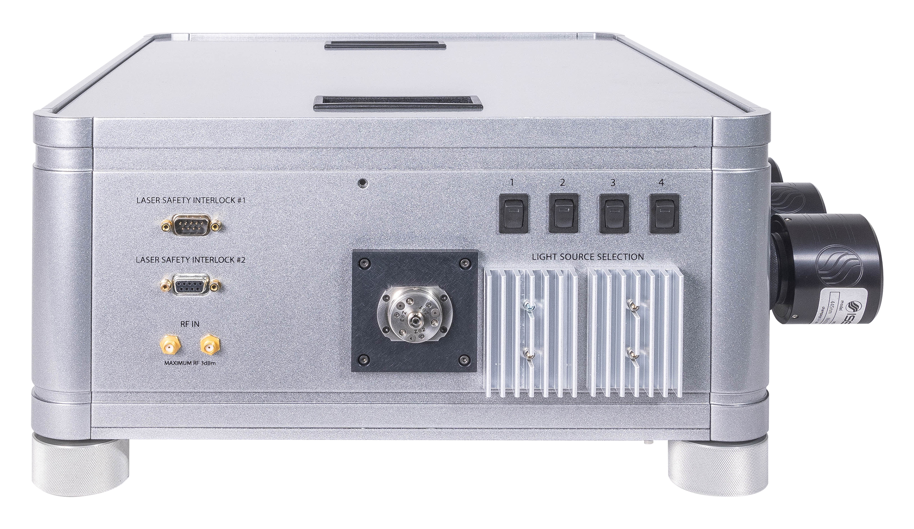 Back of Four Laser Launcher