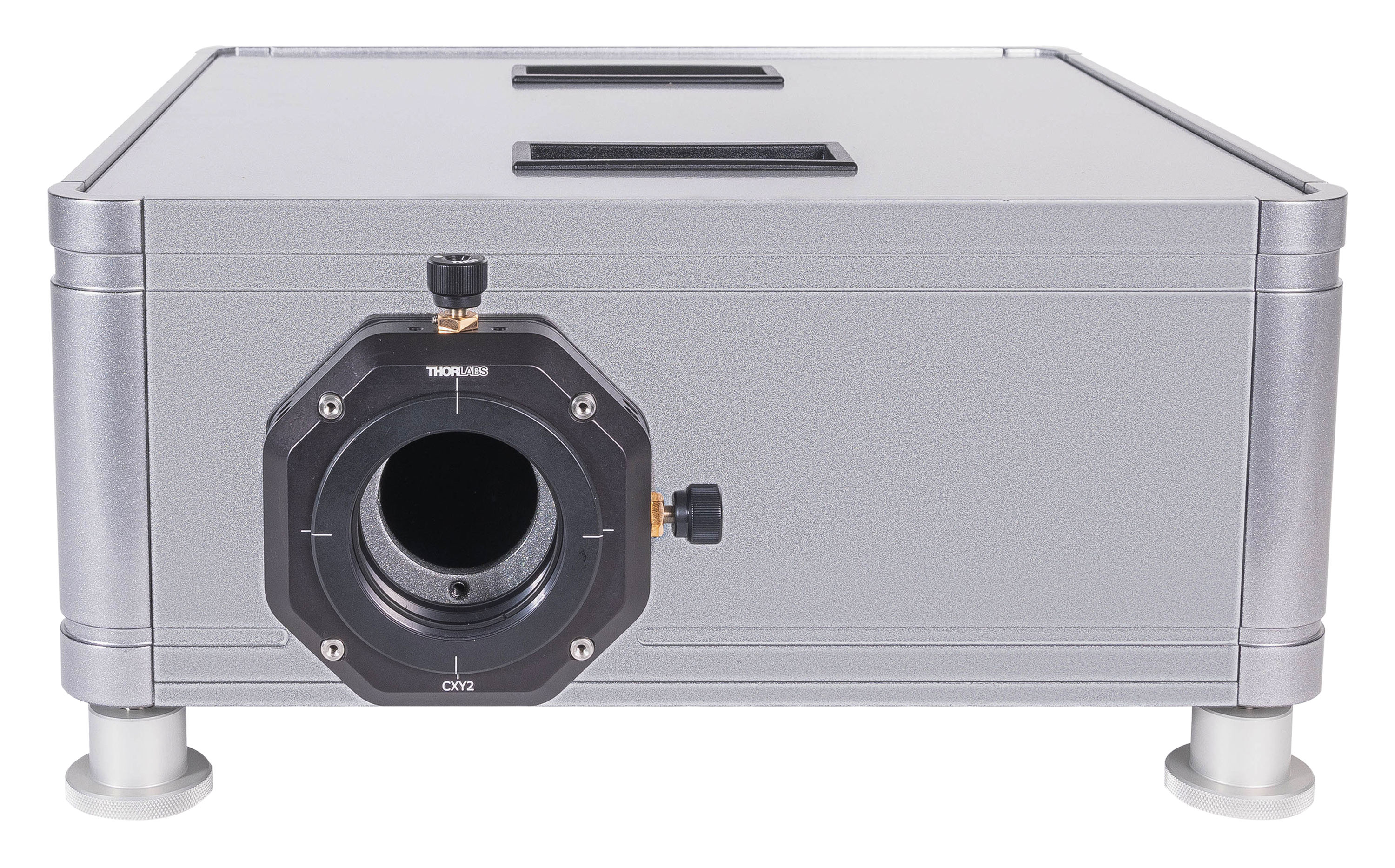 Galvo Scanning Mirrors Module with Pinhole showing Microscope Connector
