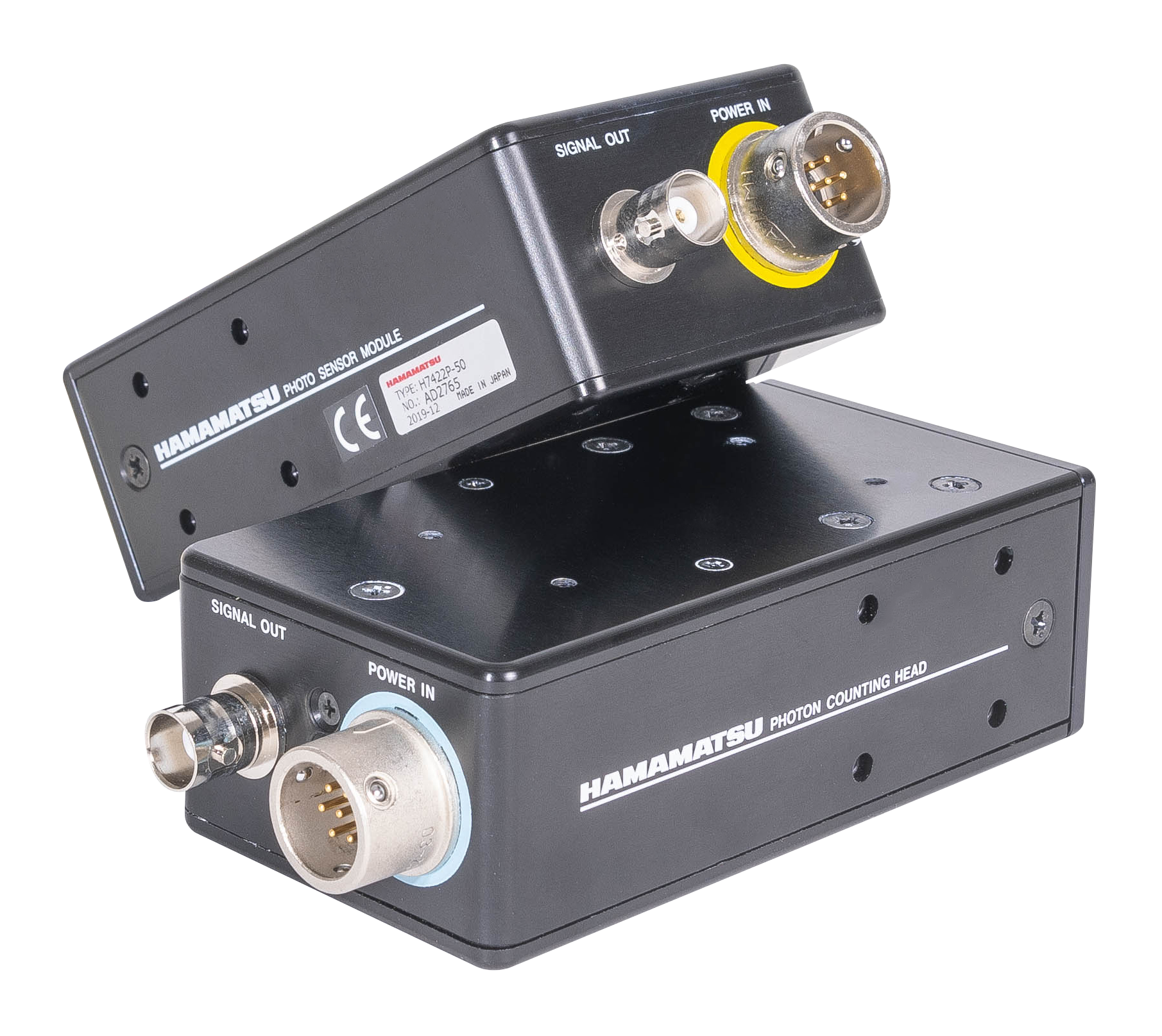 Multiple H16722P Light Detectors