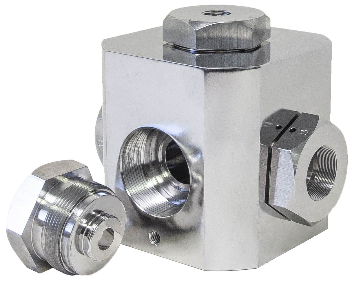 Photo of High-Pressure Cell with Plug