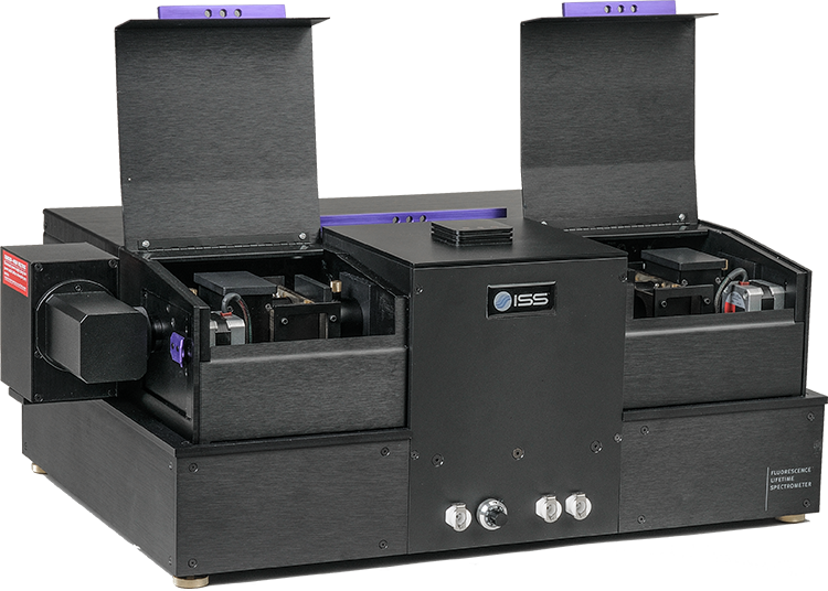 Photo of opened ChronosDFD Lifetime Spectrometer
