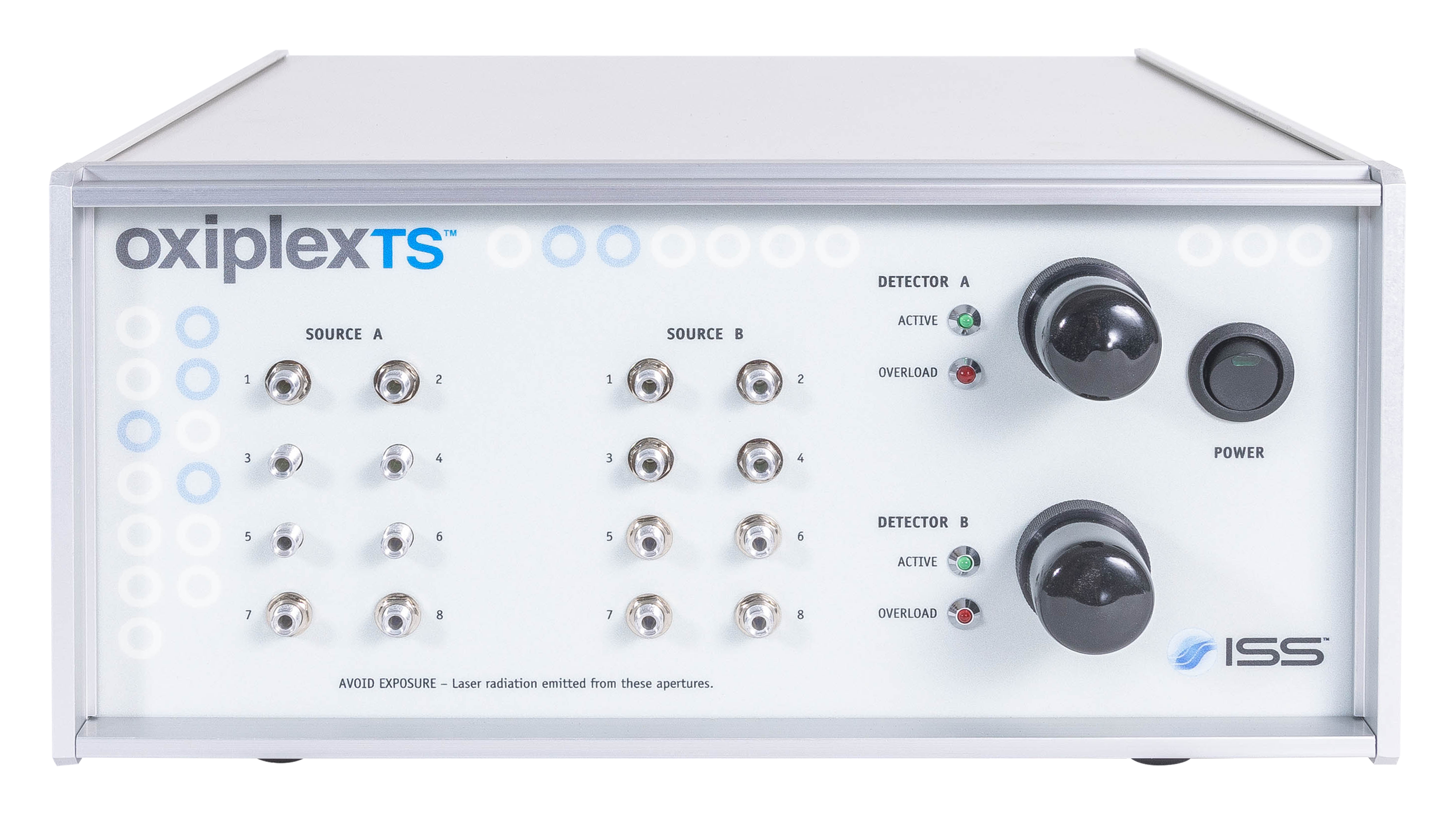 OxiplexTS组织血氧仪前部视图