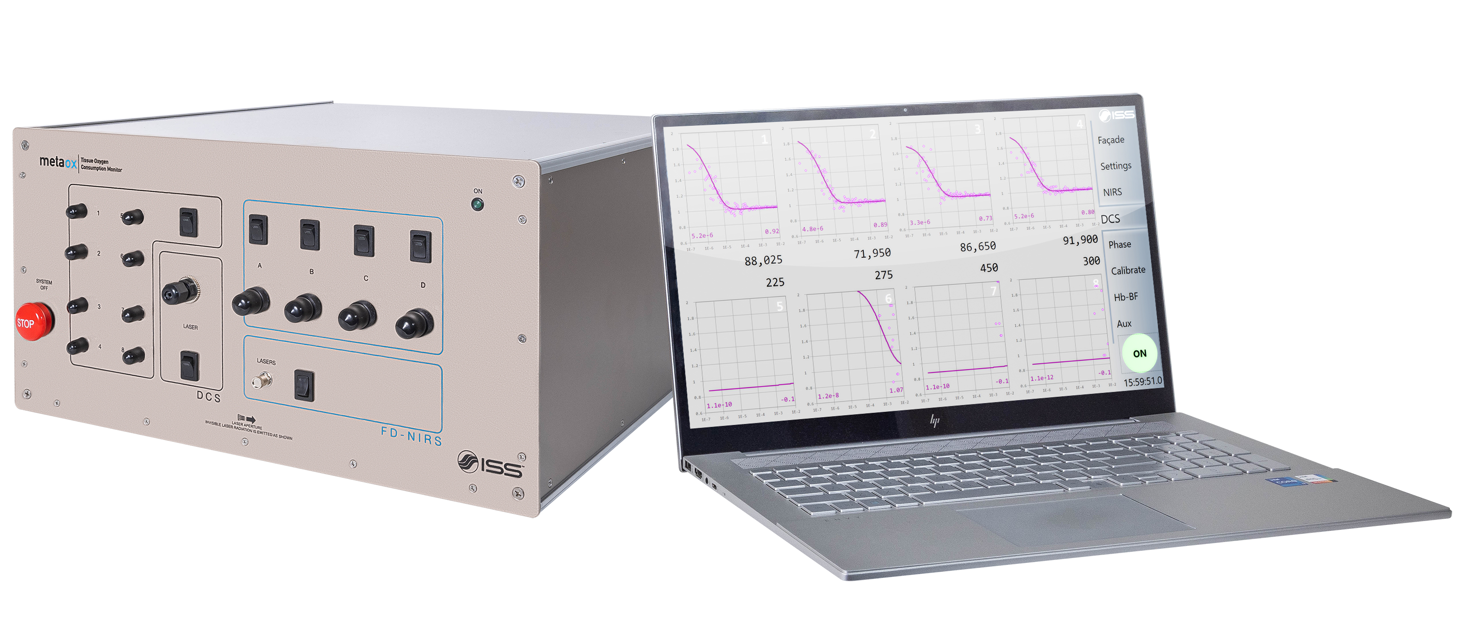 MetaOx Oxygen Concentration Monitor with Computer