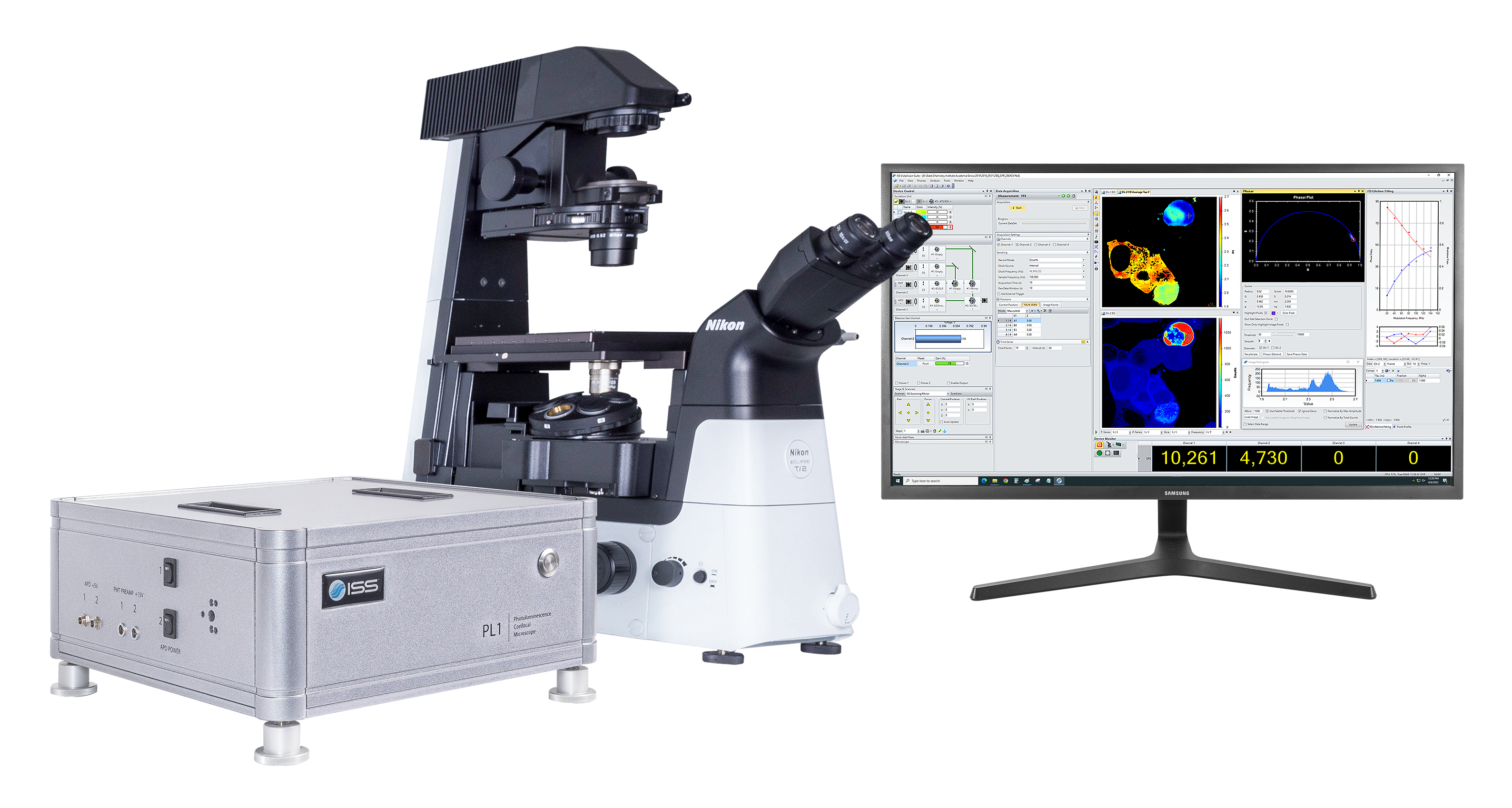 PL1 Photoluminescence Microscope with Monitor