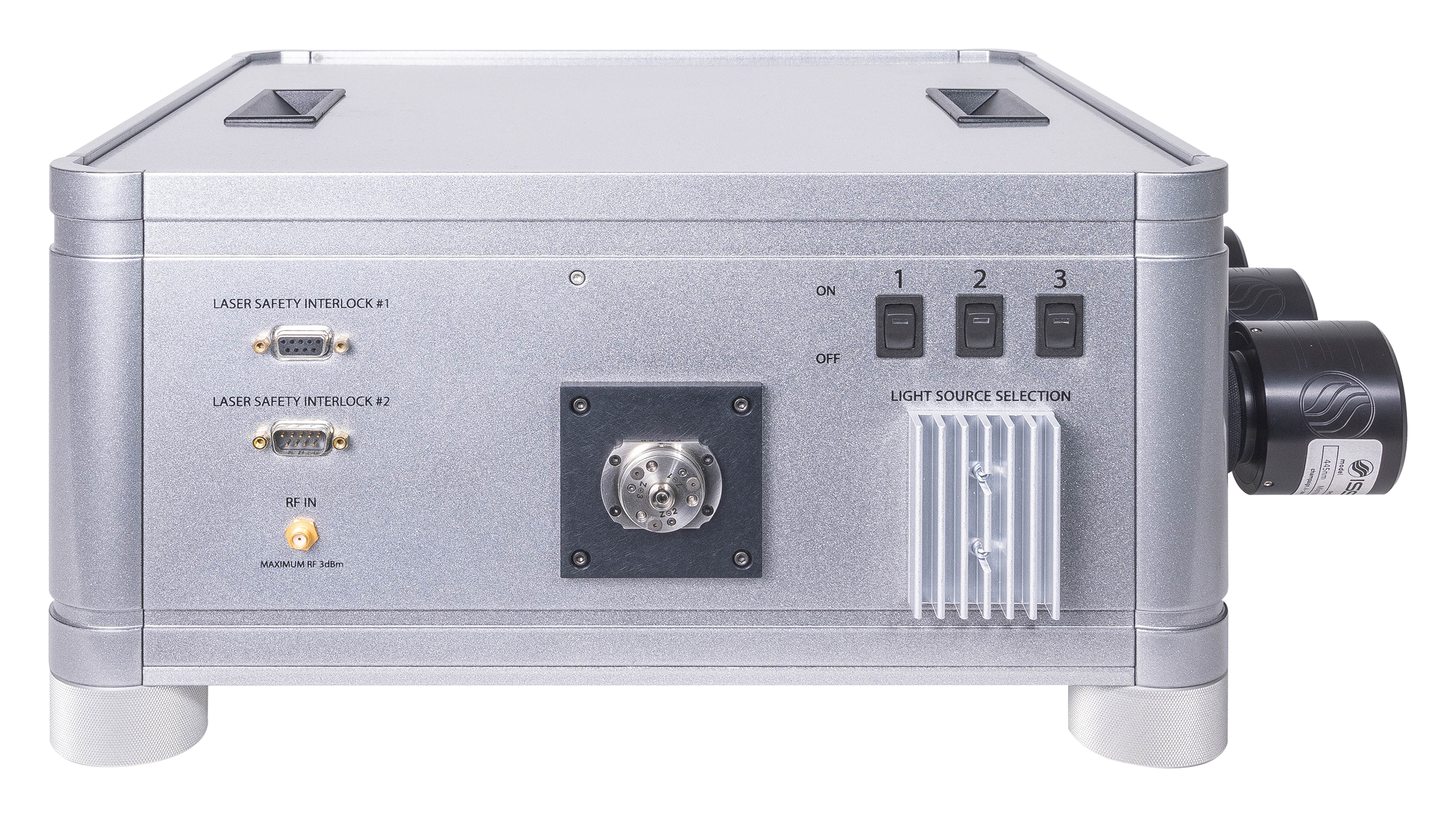 Back of Three Laser Launcher