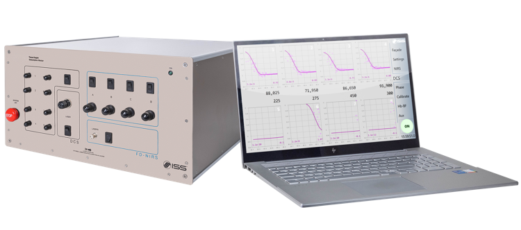 NIRS DCS Oxygen Concentration Monitor with Computer